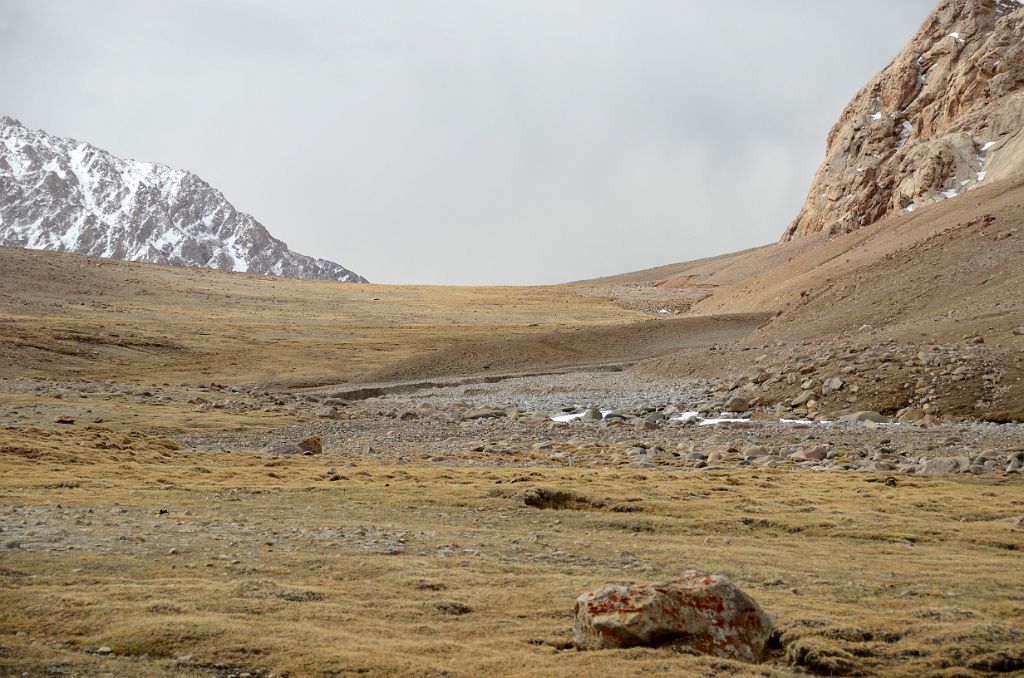 39 Gentle Broad Grassy Trail Climbs Towards Aghil Pass From Kotaz Camp On Trek To K2 North Face In China